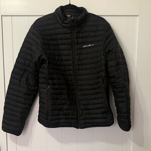 Eddie Bauer Men's Black Puffer Jacket